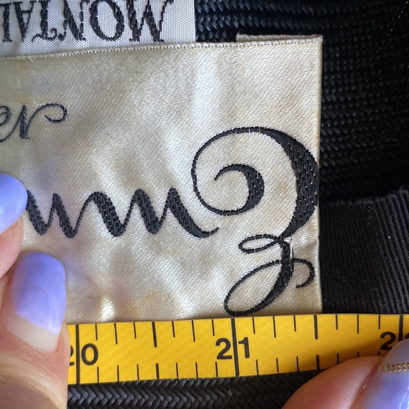 Emme inc NY vintage hat black - Picture 9 of 9
